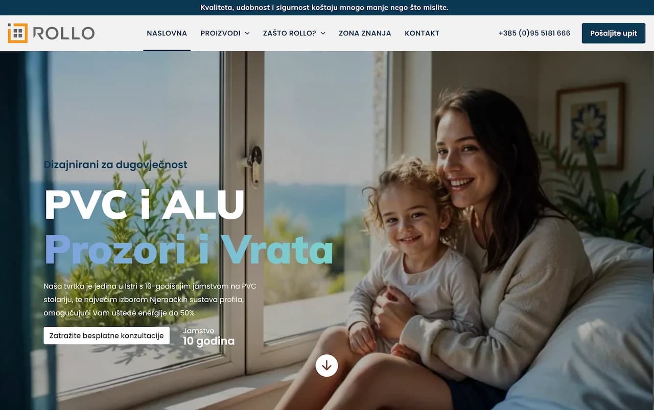 Rollo Website – Freelance Project 
